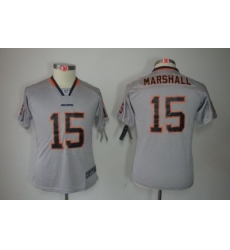 Nike Youth Chicago Bears #15 Brandon Marshall Grey Jerseys[Elite Lights Out]