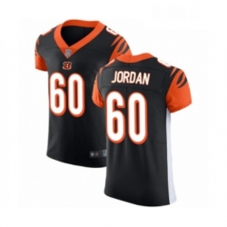 Mens Cincinnati Bengals 60 Michael Jordan Black Team Color Vapor Untouchable Elite Player Football Jersey