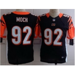 Nike Cincinnati Bengals 92 Dontay Moch Black Elite NFL Jersey