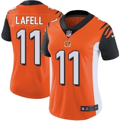 Nike Bengals #11 Brandon LaFell Orange Alternate Womens Stitched NFL Vapor Untouchable Limited Jersey