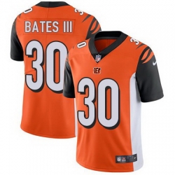 Nike Bengals 30 Jessie Bates III Orange Youth Vapor Untouchable Limited Jersey