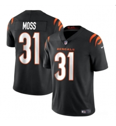 Youth Cincinnati Bengals 31 Zack Moss Black Vapor Untouchable Limited Stitched Jersey