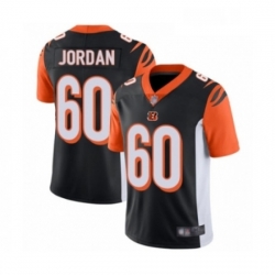 Youth Cincinnati Bengals 60 Michael Jordan Black Team Color Vapor Untouchable Limited Player Football Jersey