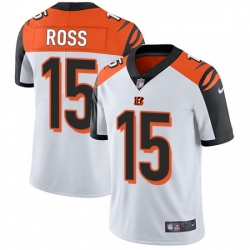 Youth Nike Cincinnati Bengals 15 John Ross Vapor Untouchable Limited White NFL Jersey