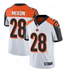 Youth Nike Cincinnati Bengals 28 Joe Mixon Elite White NFL Jersey