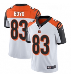 Youth Nike Cincinnati Bengals 83 Tyler Boyd Elite White NFL Jersey