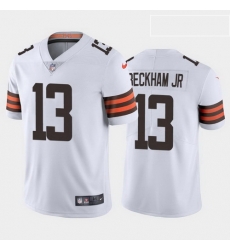 Youth Cleveland Browns 13 Odell Beckham Jr 2020 Alternate Vapor Limited Jersey White