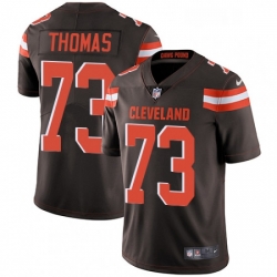 Youth Nike Cleveland Browns 73 Joe Thomas Elite Brown Team Color NFL Jersey