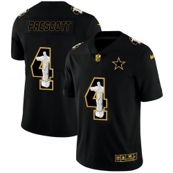 Cowboys 4 Dak Prescott Black Jesus Faith Edition Limited Jersey