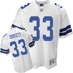 Dallas Cowboys 33 dorsett white Mitchellandness