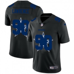 Dallas Cowboys 90 Demarcus Lawrence Men Nike Team Logo Dual Overlap Limited NFL Jersey Black