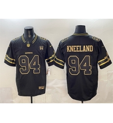 Men Dallas Cowboys 94 Marshawn Kneeland Black Gold 2025 F U S E 94 Marshawn Kneeland Memorial Patch Vapor Limited Stitched Football Jersey Men Dallas Cowboys 94 Marshawn Kneeland Black Gold 2025 F U S E 94 Marshawn Kneeland Memorial Patch Vapor Limited Stitched Football Jersey