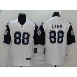 Men Nike Dallas Cowboys 88 Ceedee Lamb white Thanksgivens vapor limited jersey