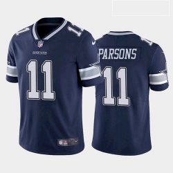 Men Nike Dallas Cowboys Micah Parsons #11 Blue Vapor Limited Stitched NFL Jersey 