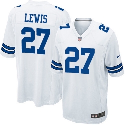 Nike Cowboys #27 Jourdan Lewis White Mens NFL Elite Jersey