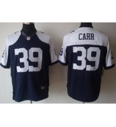 Nike Dallas Cowboys 39 Brandon Carr Blue LIMITED Thankgivings NFL Jersey