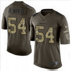 Nike Dallas Cowboys #54 Randy White Green Mens Stitched NFL Limited Salute To Service Jersey