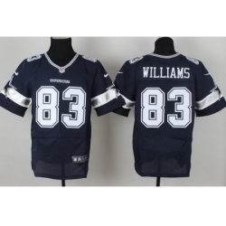 Nike Dallas Cowboys 83 Terrance Williams Blue Elite NFL Jersey