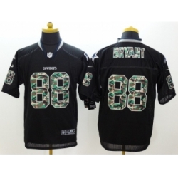 Nike Dallas Cowboys 88 Dez Bryant Black Elite Camo Fashion NFL Jersey