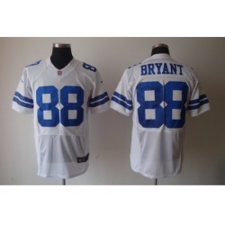 Nike Dallas Cowboys 88 Dez Bryant White Elite NFL Jersey