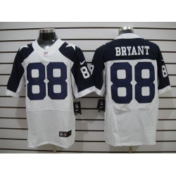 Nike Dallas Cowboys 88 Dez Bryant White Thanksgivings LIMITED  Men NFL Jerseys