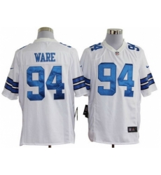 Nike Dallas Cowboys 94 DeMarcus Ware White Game Jersey