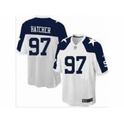 Nike Dallas Cowboys 97 Jason Hatcher white game thankgivings NFL Jersey