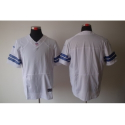 Nike Dallas Cowboys Blank White Elite NFL Jersey