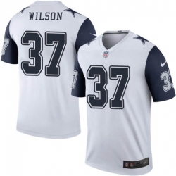 Nike Donovan Wilson Dallas Cowboys Legend White Color Rush Jersey Men