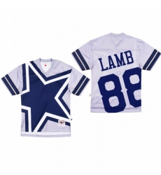 Women Dallas Cowboys CeeDee Lamb Big Face M&N Jersey