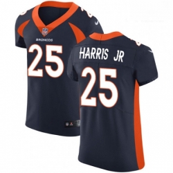 Men Nike Denver Broncos 25 Chris Harris Jr Navy Blue Alternate Vapor Untouchable Elite Player NFL Jersey