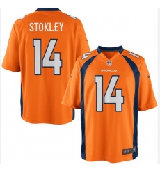 Men Nike Denver Broncos Brandon Stokley #14 Orange Stitched NFL Jersey Men Nike Denver Broncos Brandon Stokley #14 Orange Stitched NFL Jersey