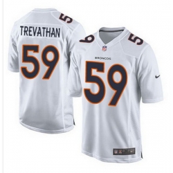 Nike Broncos #59 Danny Trevathan White Mens Stitched NFL Game Event Jersey