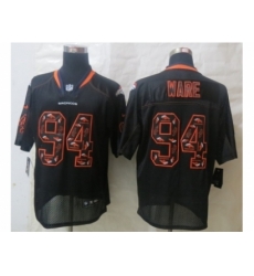 Nike Denver Broncos 94 DeMarcus Ware black Elite Lights Out Fashion NFL Jersey