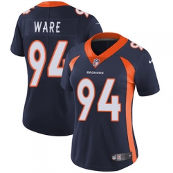 Nike Broncos #94 DeMarcus Ware Blue Alternate Womens Stitched NFL Vapor Untouchable Limited Jersey