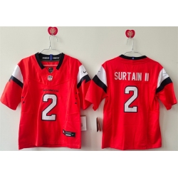 Women Denver Broncos 2 Pat Surtain II Orange 2024 F U S E Throwback Stitched Jersey  Women Denver Broncos 2 Pat Surtain II Orange 2024 F U S E Throwback Stitched Jersey