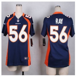 Women Nike Broncos #56 Shane Ray Blue Alternate Stitched NFL New Elite Jersey