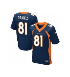 Youth Nike Denver Broncos 81 Owen Daniels Blue NFL Jersey