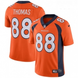 Youth Nike Denver Broncos 88 Demaryius Thomas Orange Team Color Vapor Untouchable Limited Player NFL Jersey