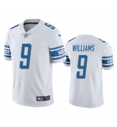 Men's Detroit Lions #9 Jameson Williams White Vapor Untouchable Limited Stitched Jersey