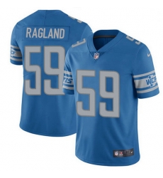 Nike Detroit Lions 59 Reggie Ragland Blue Team Color Men Stitched NFL Vapor Untouchable Limited Jersey