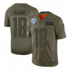 Youth Detroit Lions 18 Jermaine Kearse Limited Camo 2019 Salute to Service Football Jersey