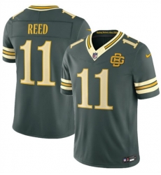 Men Green Bay Packers 11 Jayden Reed Dark Green 2026 F U S E Rivalries Collection Limited Stitched Football Jersey Men Green Bay Packers 11 Jayden Reed Dark Green 2026 F U S E Rivalries Collection Limited Stitched Football Jersey