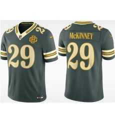 Men Green Bay Packers 29 Xavier McKinney Dark Green 2026 F U S E Rivalries Collection Limited Stitched Football Jersey