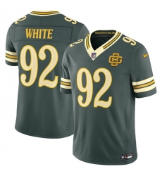 Men Green Bay Packers 92 Reggie white Dark Green 2026 F U S E Rivalries Collection Limited Stitched Football Jersey Men Green Bay Packers 92 Reggie white Dark Green 2026 F U S E Rivalries Collection Limited Stitched Football Jersey