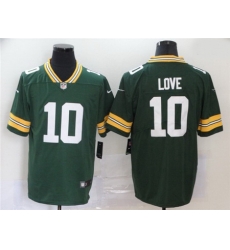 Nike Packers 10 Jordan Love Green 2020 NFL Draft First Round Pick Vapor Untouchable Limited Jersey