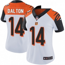 Womens Nike Cincinnati Bengals 14 Andy Dalton Vapor Untouchable Limited White NFL Jersey