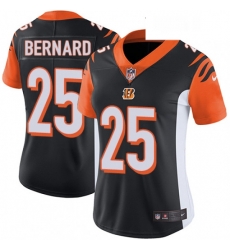 Womens Nike Cincinnati Bengals 25 Giovani Bernard Elite Black Team Color NFL Jersey