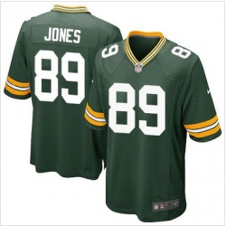 Youth Nike Packers #89 James Jones Green Team Color Stitched NFL Elite Jersey