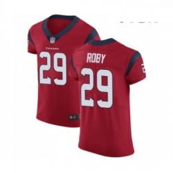 Men Houston Texans 29 Bradley Roby Red Alternate Vapor Untouchable Elite Player Football Jersey